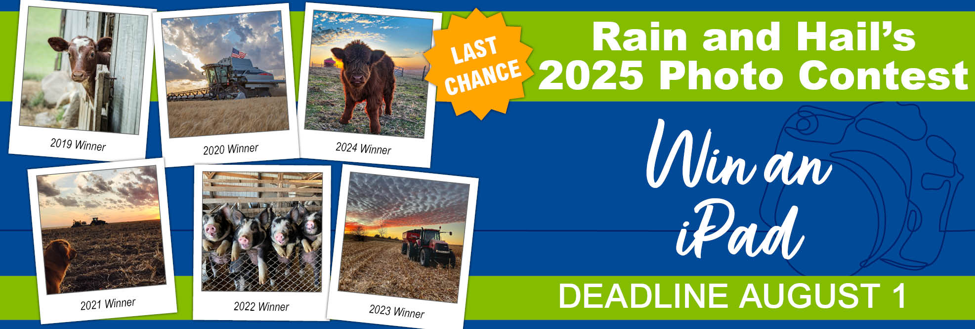 Rain and Hail's 2025 Photo Contest | Win an iPad | Deadline August 1 | Last Chance